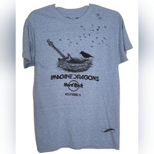 Imagine Dragons Hard Rock Cafe Orlando T-Shirt Sig Series 33 Size Small